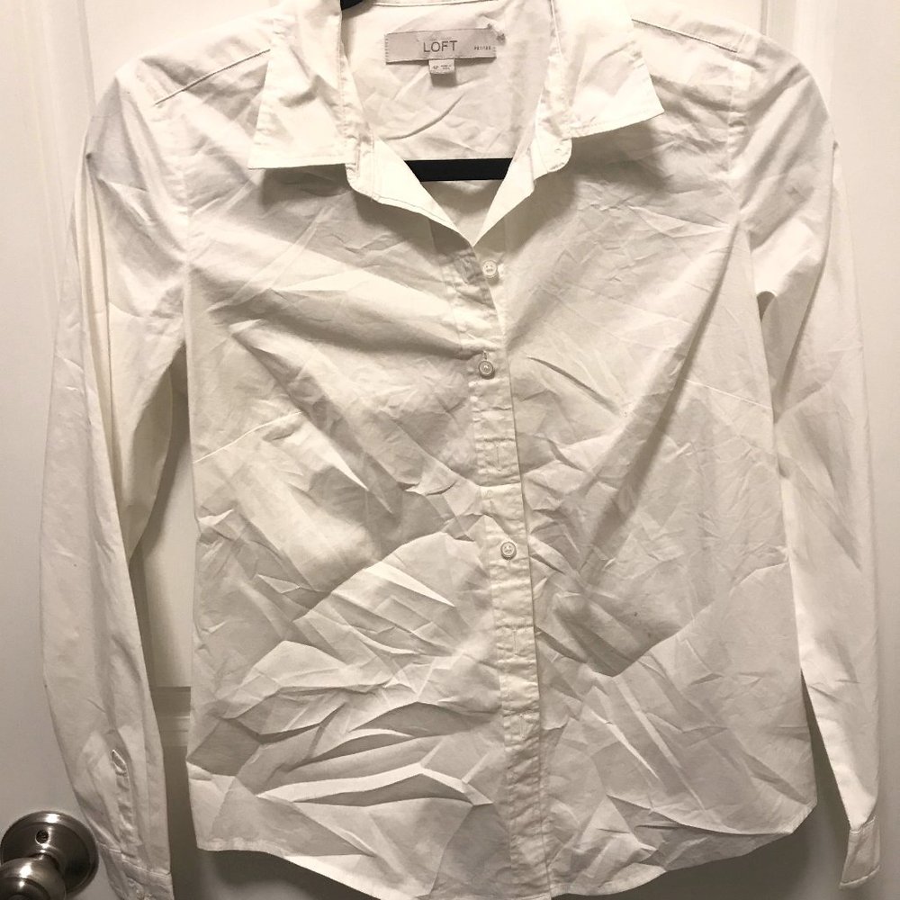 Loft Classic Button-Down Shirt